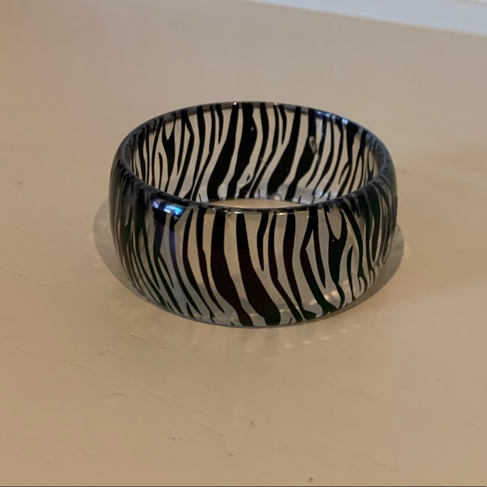 Zebra Print Bracelet